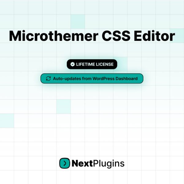Microthemer CSS Editor